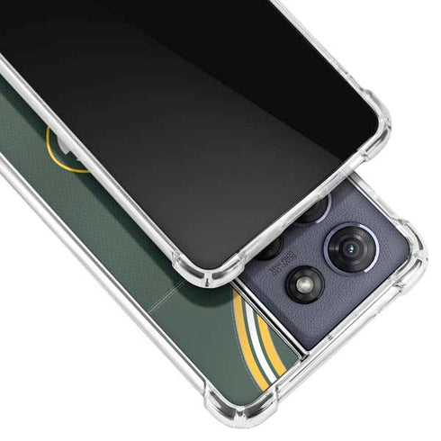 NFL Green Bay Packers Team Jersey Moto G Play 5G (2025) Clear Case